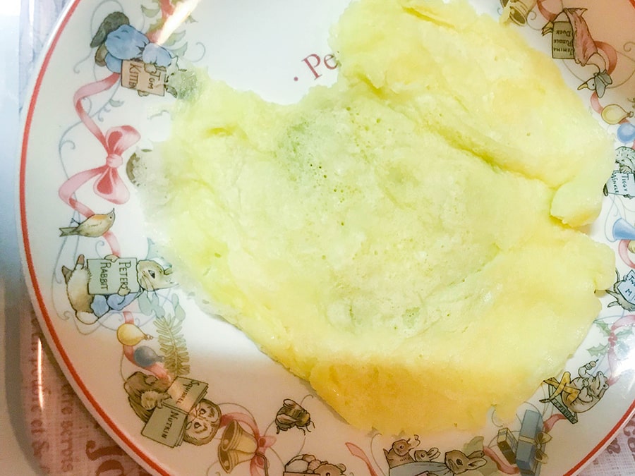 びりびりになってしまったクレープ