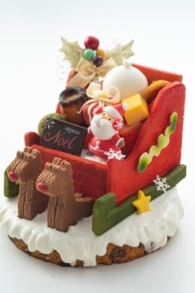 【大阪新阪急ホテル】サンタのソリケーキ ~Enjoy your Christmas!~