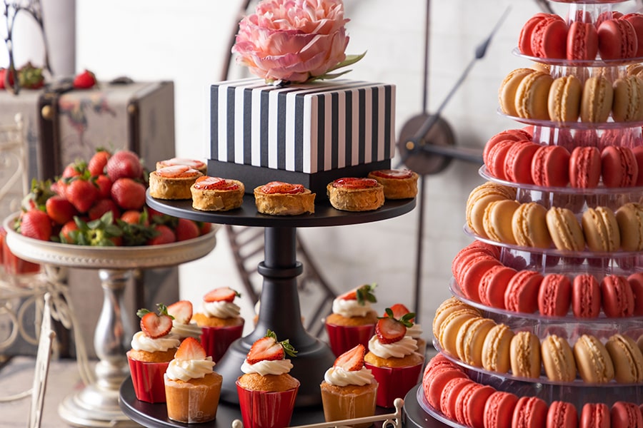 「Strawberry in Paris パリに恋して」ストロベリースイーツビュッフェ