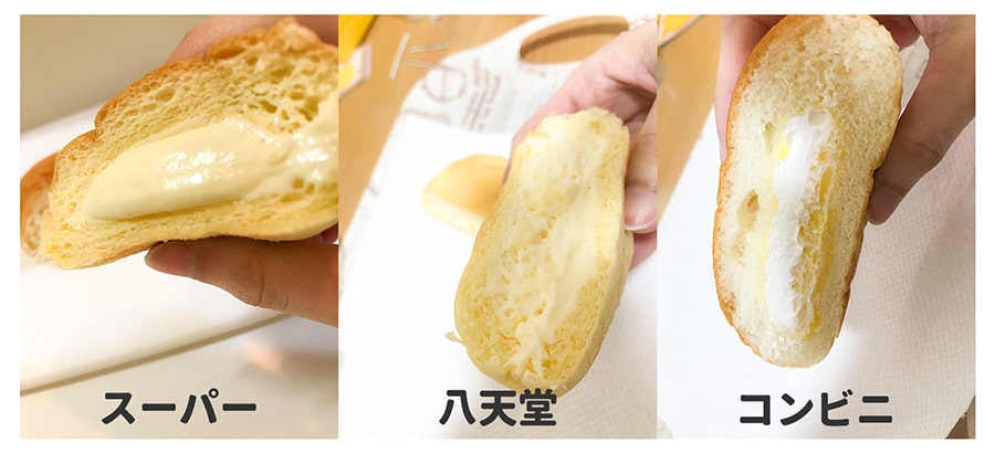 クリームの比較