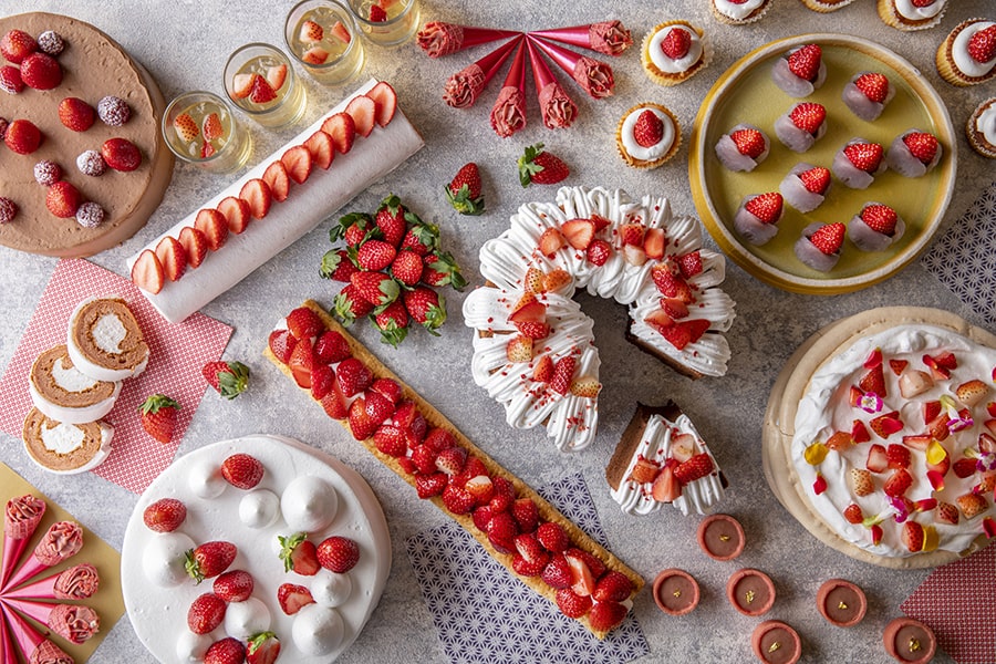 【ヒルトン小田原リゾート&スパ】いちごだらけのデザートビュッフェ～Very Berry Strawberries～