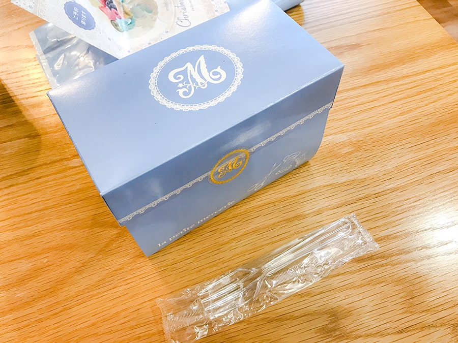 箱とフォーク